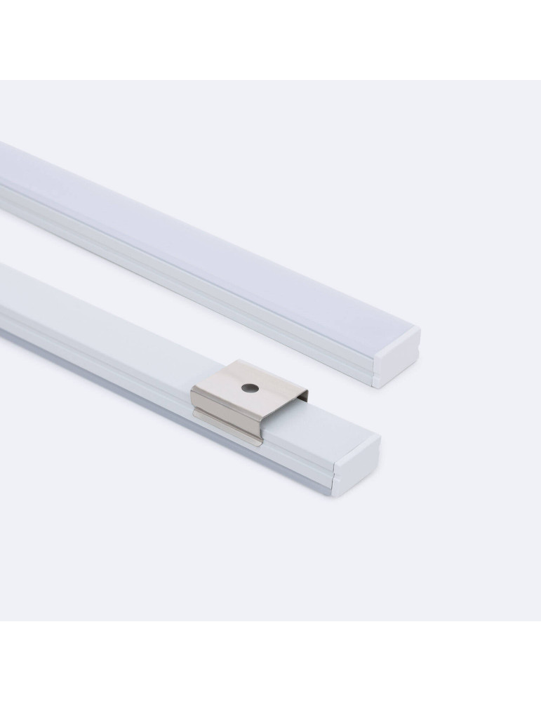Profilé Aluminium en Saillie 2m pour Ruban LED jusqu'à 10 mm