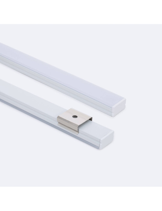 Profilé Aluminium en Saillie 2m pour Ruban LED jusqu'à 10 mm