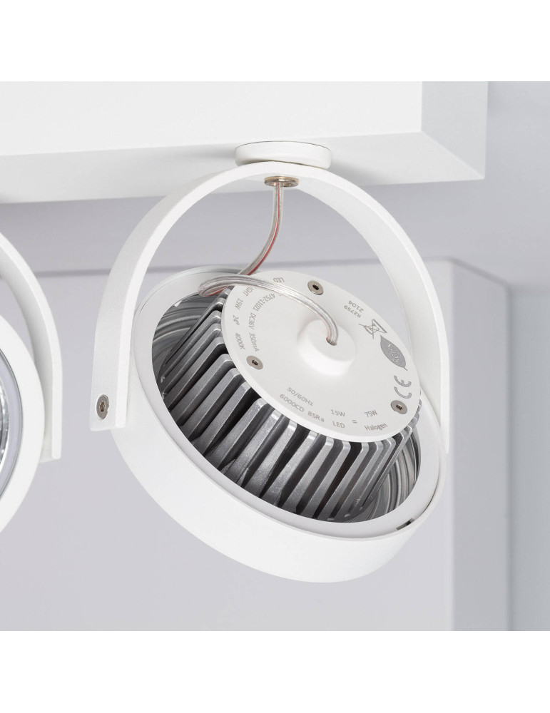 Spot LED 30W CREE en Saillie Orientable AR111 Dimmable Blanc