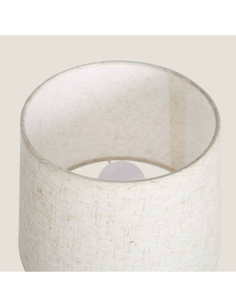 Lampe à Poser LED Bois 1W Portable avec Batterie USB Rechargeable Rowy