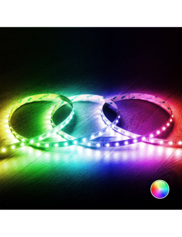 Ruban LED RGBWW 24V DC 60LED/m 5m IP20 Largeur 12mm coupe tous les 10 cms