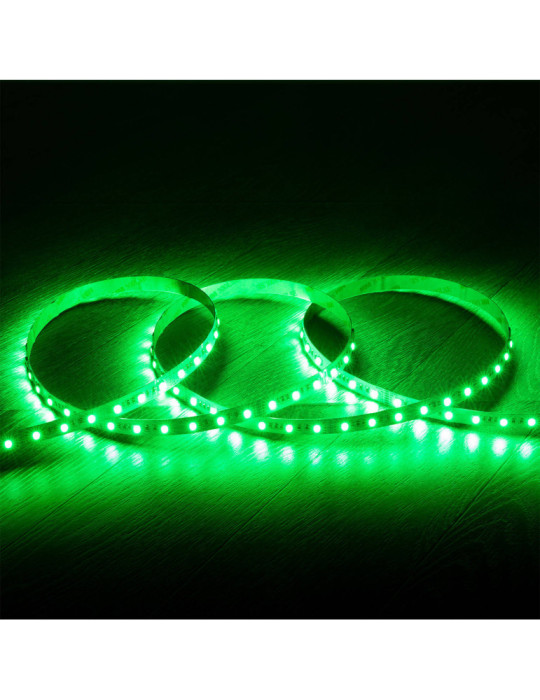 Ruban LED RGBWW 24V DC 60LED/m 5m IP20 Largeur 12mm coupe tous les 10 cms