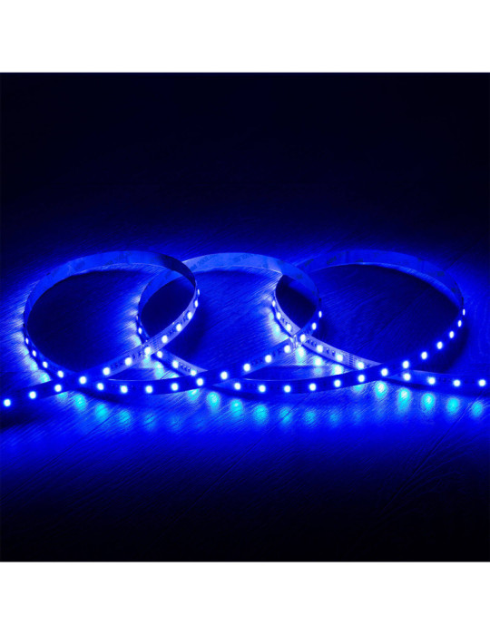 Ruban LED RGBWW 24V DC 60LED/m 5m IP20 Largeur 12mm coupe tous les 10 cms