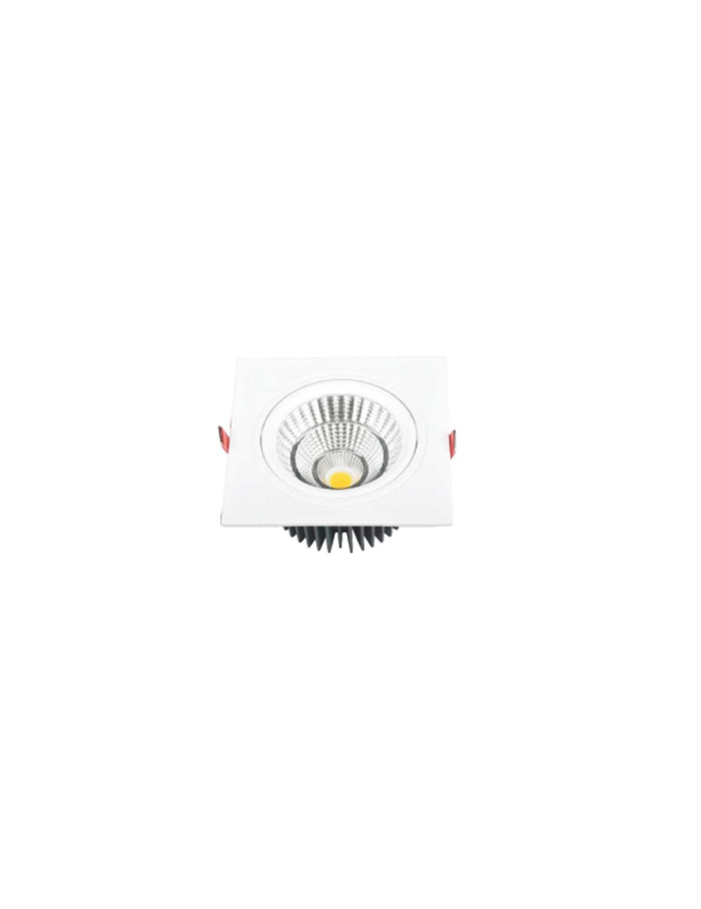 Spot Downlight LED 15W Carré Madison Coupe Ø 95 mm