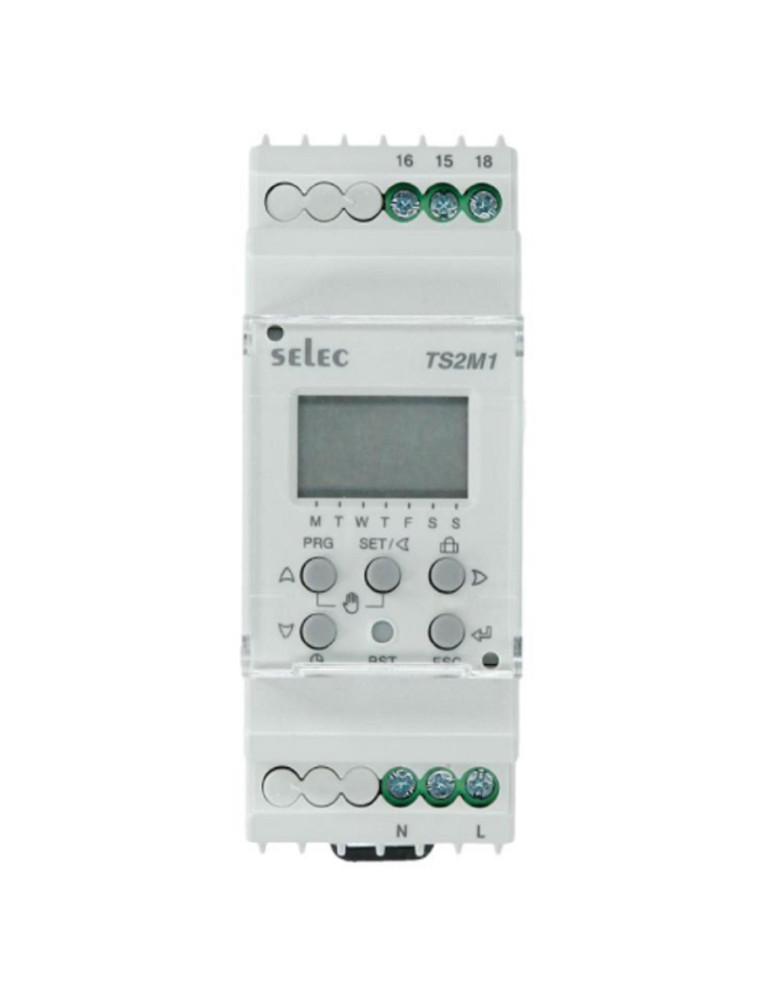 Minuterie Numérique Hebdomadaire MAXGE TS2M1-1-16A