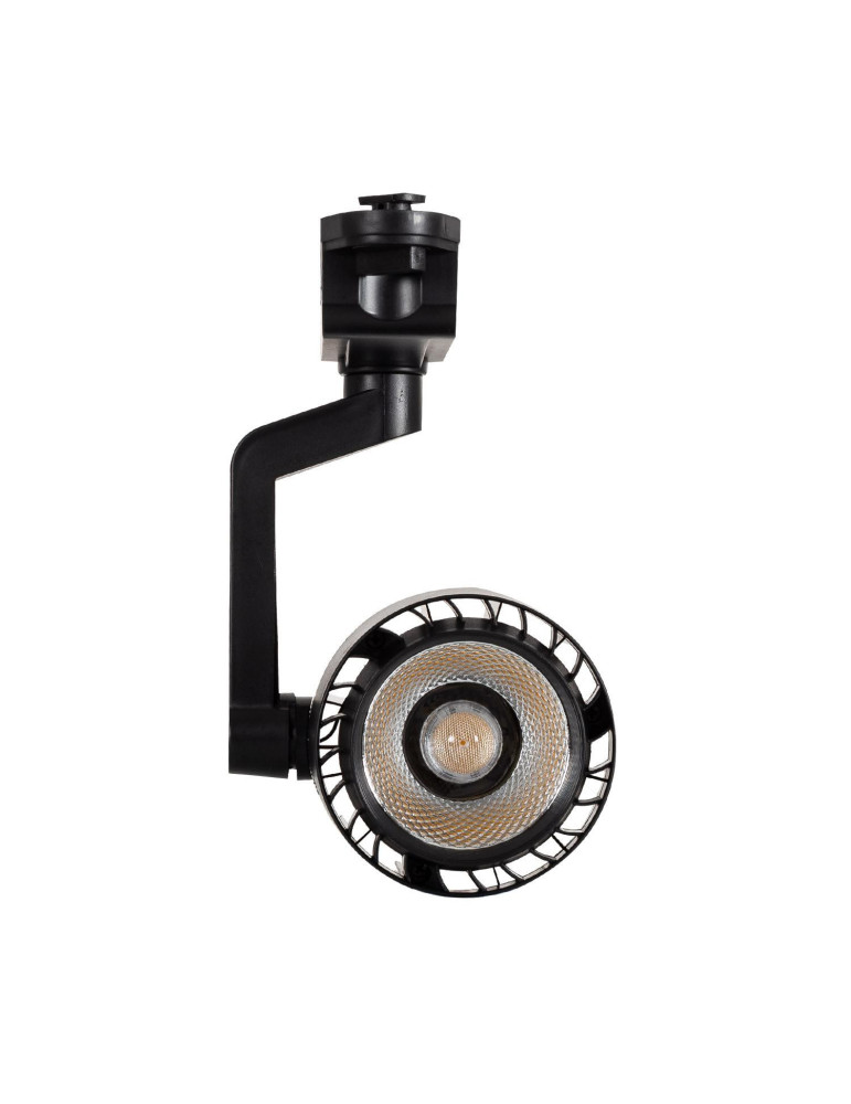 Spot LED sur Rail Monophasé 30W Dora Noir