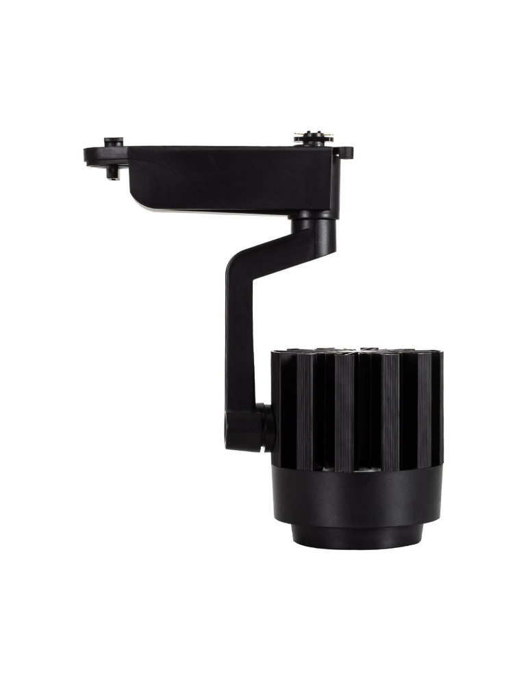Spot LED sur Rail Monophasé 30W Dora Noir