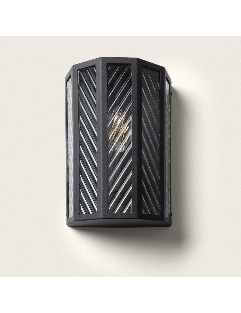 Applique Murale Extérieure Verre Hadley