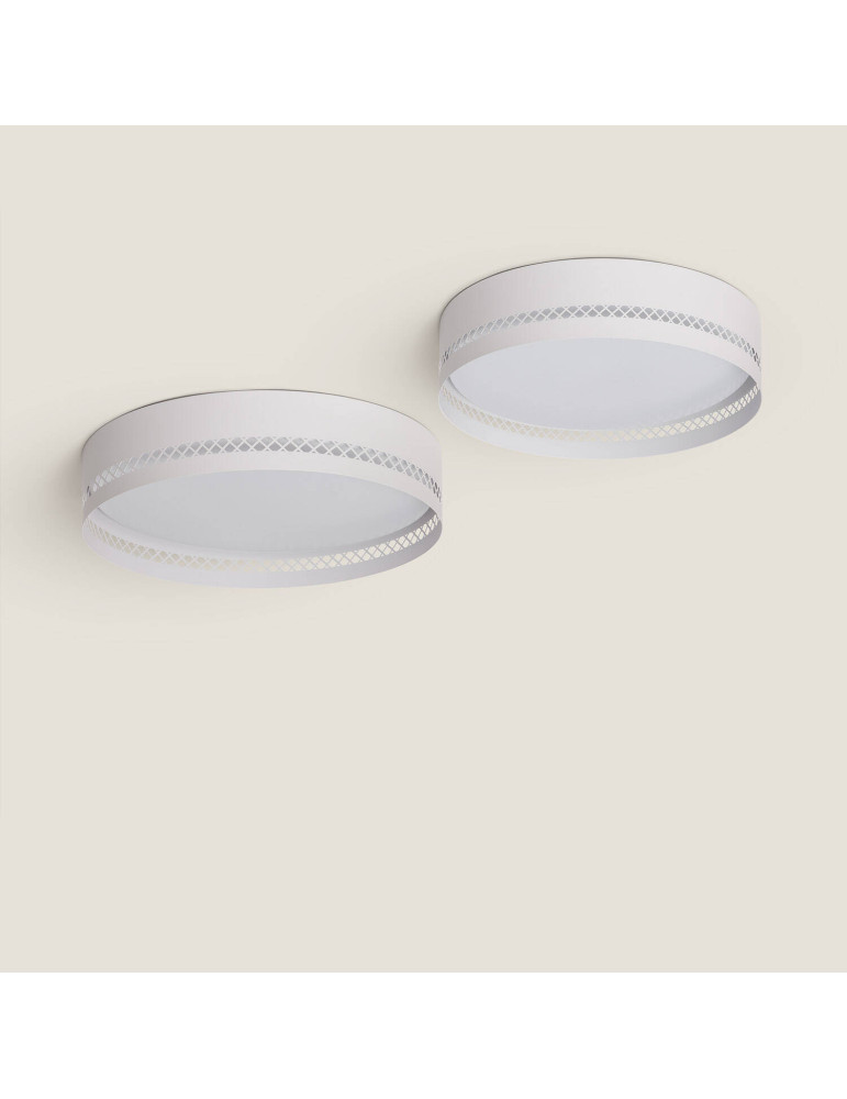 Plafonnier LED 40W Métal Raposka L