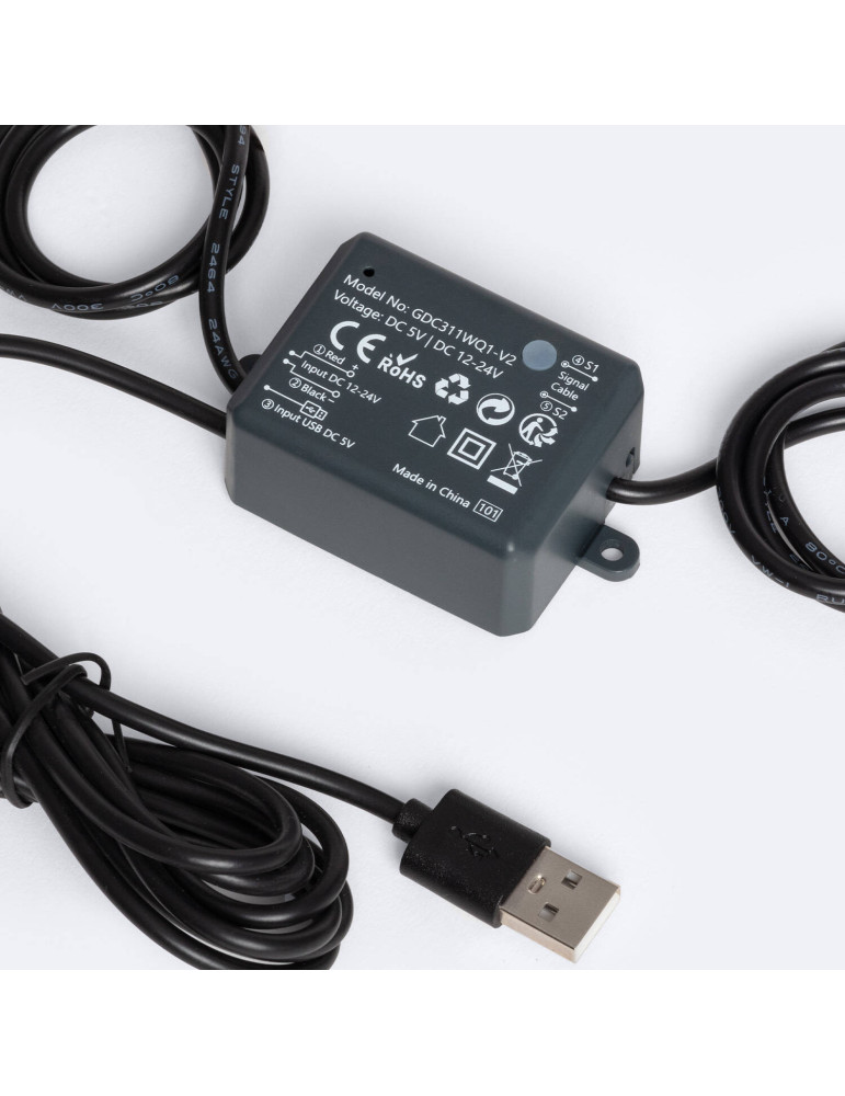 Module Ouverture Portes de Garage avec Détecteur RF WiFi TUYA