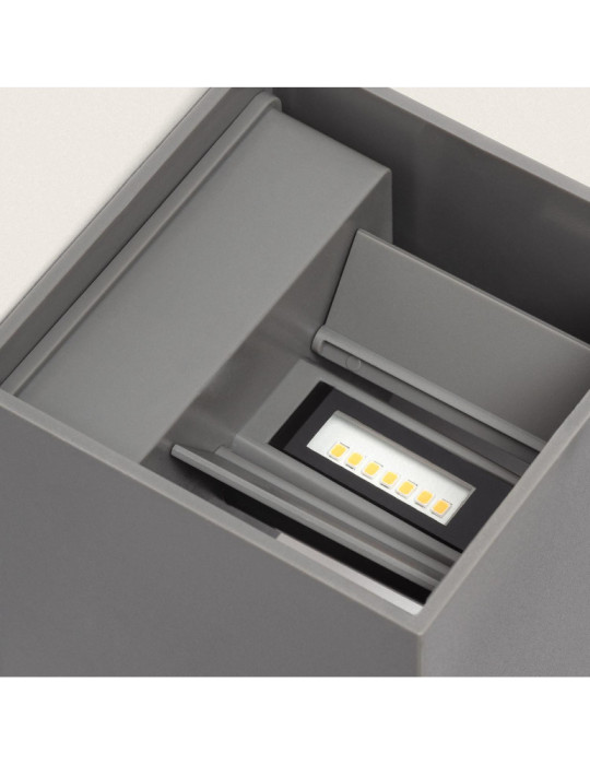 Applique Murale Extérieure LED 6W PC Double Éclairage Onis