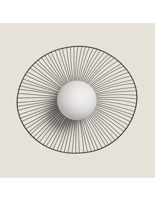 Plafonnier Métal et Verre Moad