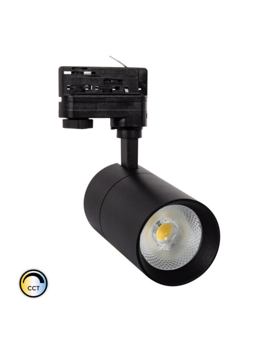 Spot LED sur Rail Triphasé 30W Dimmable Mallet CCT