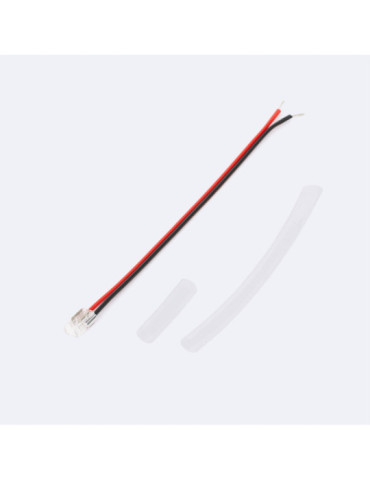 Connecteur de Câble pour Ruban LED SMD/COB Auto-redressement 220V AC IP65 Largeur 6.5 mm