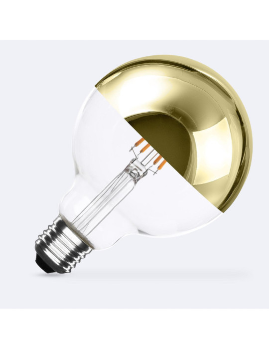 Ampoule Filament LED E27 6W 600 lm G95 Gold Reflect