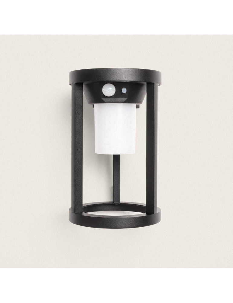 Applique Murale Extérieure Solaire LED 2W Aluminium avec Détecteur de Mouvement Eneko