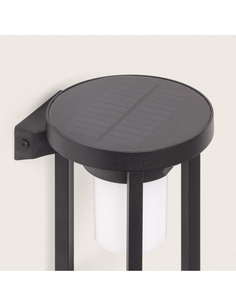 Applique Murale Extérieure Solaire LED 2W Aluminium avec Détecteur de Mouvement Eneko