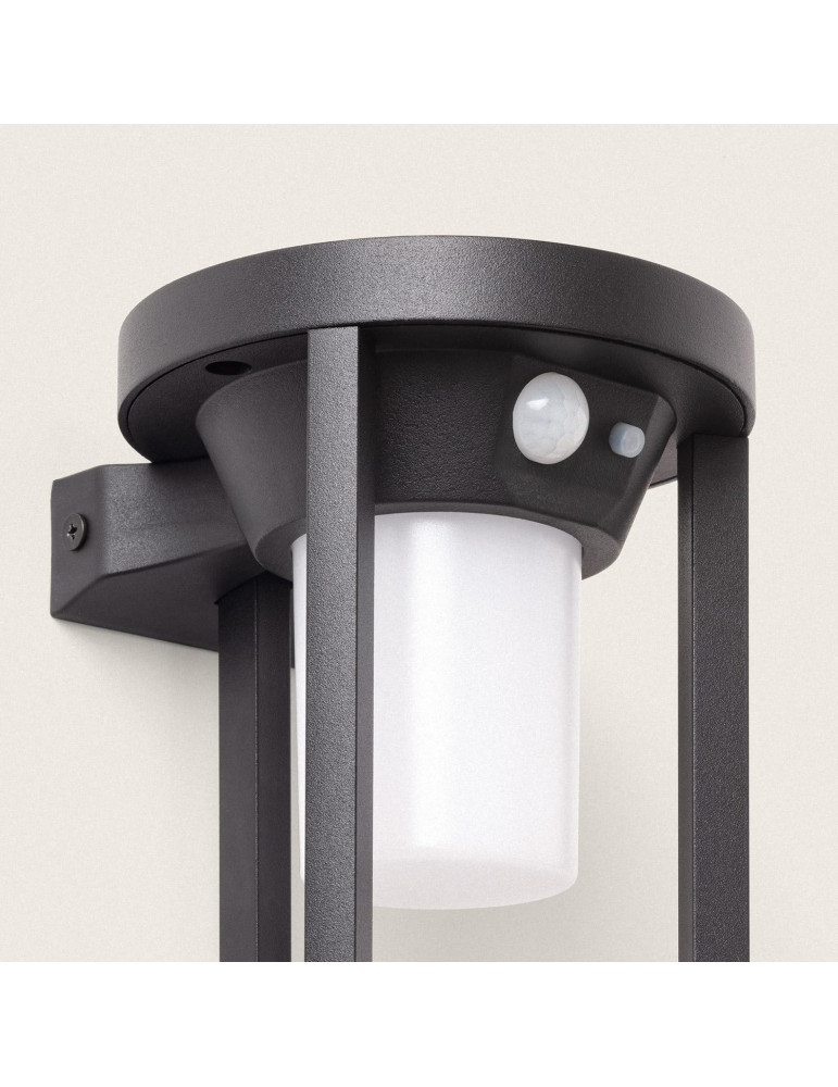 Applique Murale Extérieure Solaire LED 2W Aluminium avec Détecteur de Mouvement Eneko