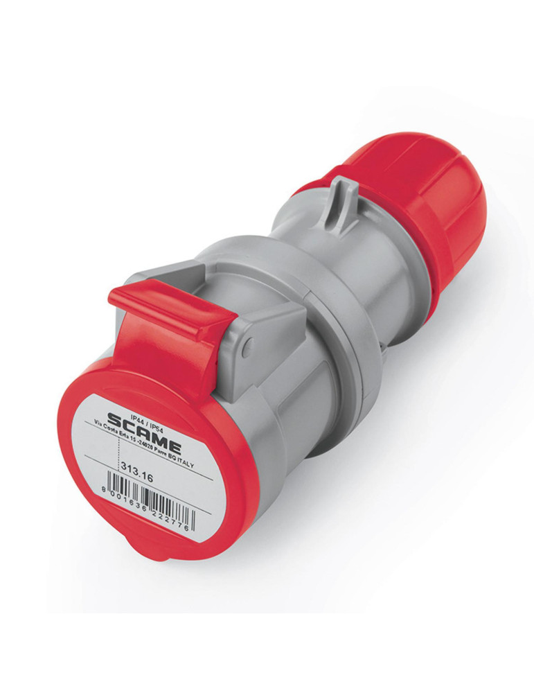 Fiche Industrielle 16A IP54 Optima SCAME