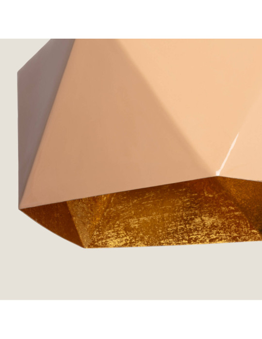 Suspension Métal Elia Gold