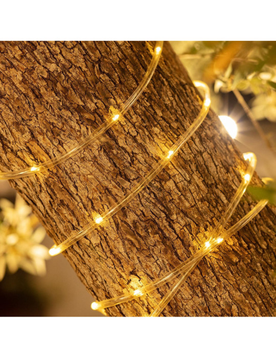 Guirlande Solaire Extérieure de Ruban LED 11m