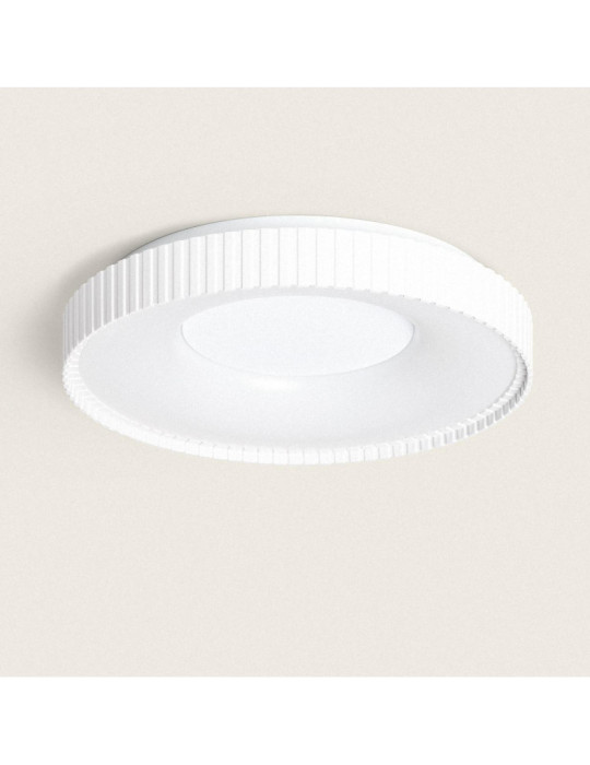 Plafonnier LED 24W Rond Métal CCT Selectionnable Guerin