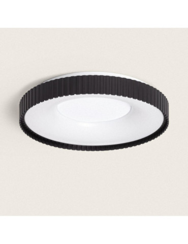 Plafonnier LED 24W Rond Métal CCT Selectionnable Guerin