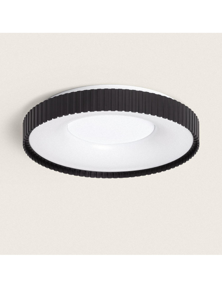 Plafonnier LED 24W Rond Métal CCT Selectionnable Guerin