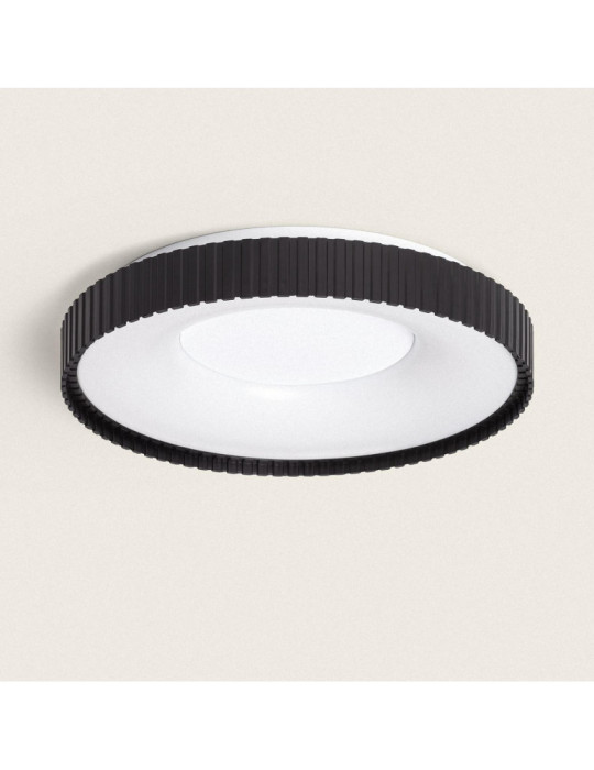 Plafonnier LED 24W Rond Métal CCT Selectionnable Guerin