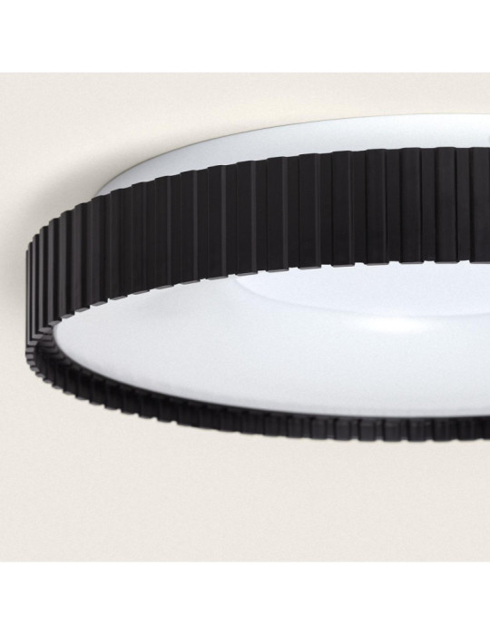 Plafonnier LED 24W Rond Métal CCT Selectionnable Guerin