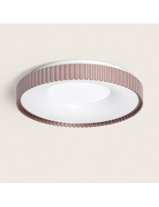 Plafonnier LED 24W Rond Métal CCT Selectionnable Guerin