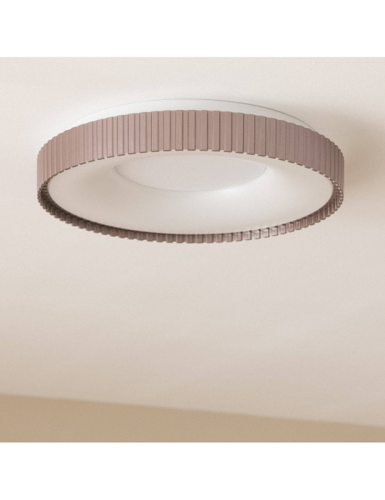 Plafonnier LED 24W Rond Métal CCT Selectionnable Guerin