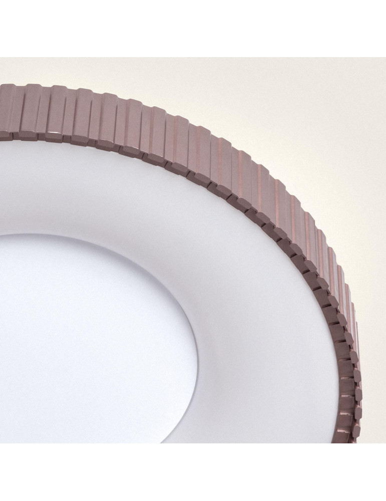 Plafonnier LED 24W Rond Métal CCT Selectionnable Guerin