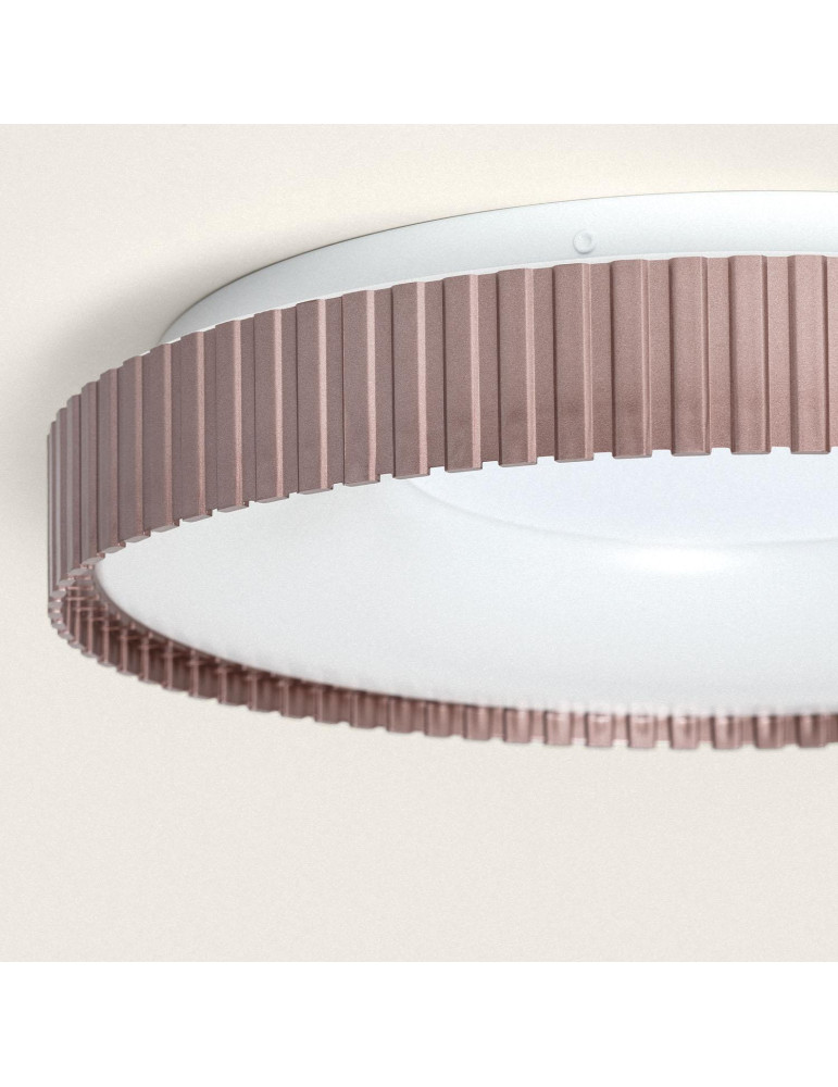 Plafonnier LED 24W Rond Métal CCT Selectionnable Guerin
