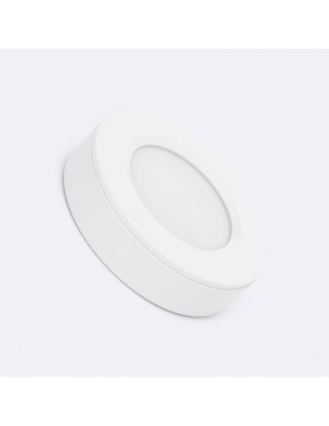 Plafonnier LED Bas de Meuble 3W 12V DC Rond Ø70 mm Coupe Ø57 mm