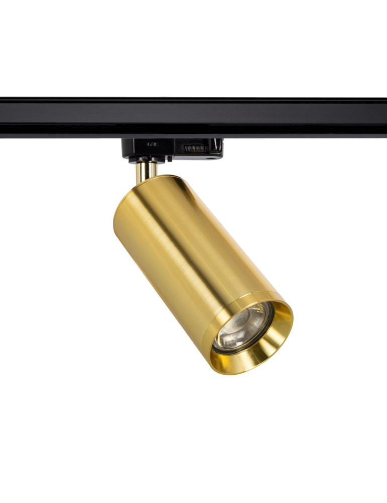 Spot à Douille sur Rail Triphasé Quartz pour Ampoule GU10