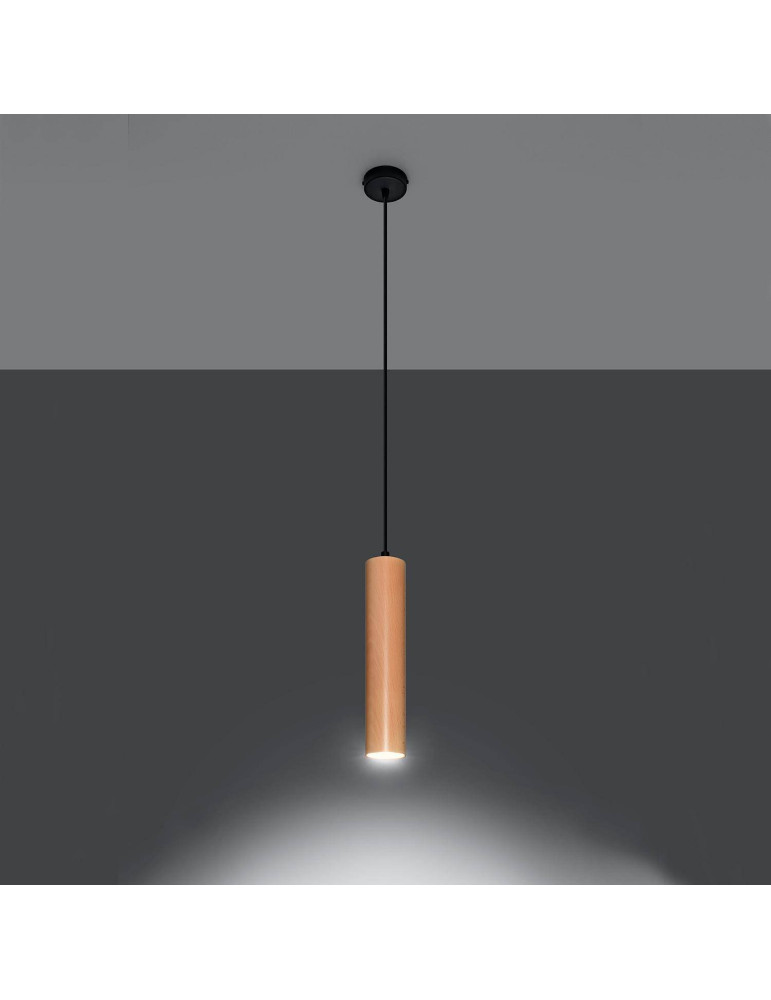 Suspension Bois Lino SOLLUX