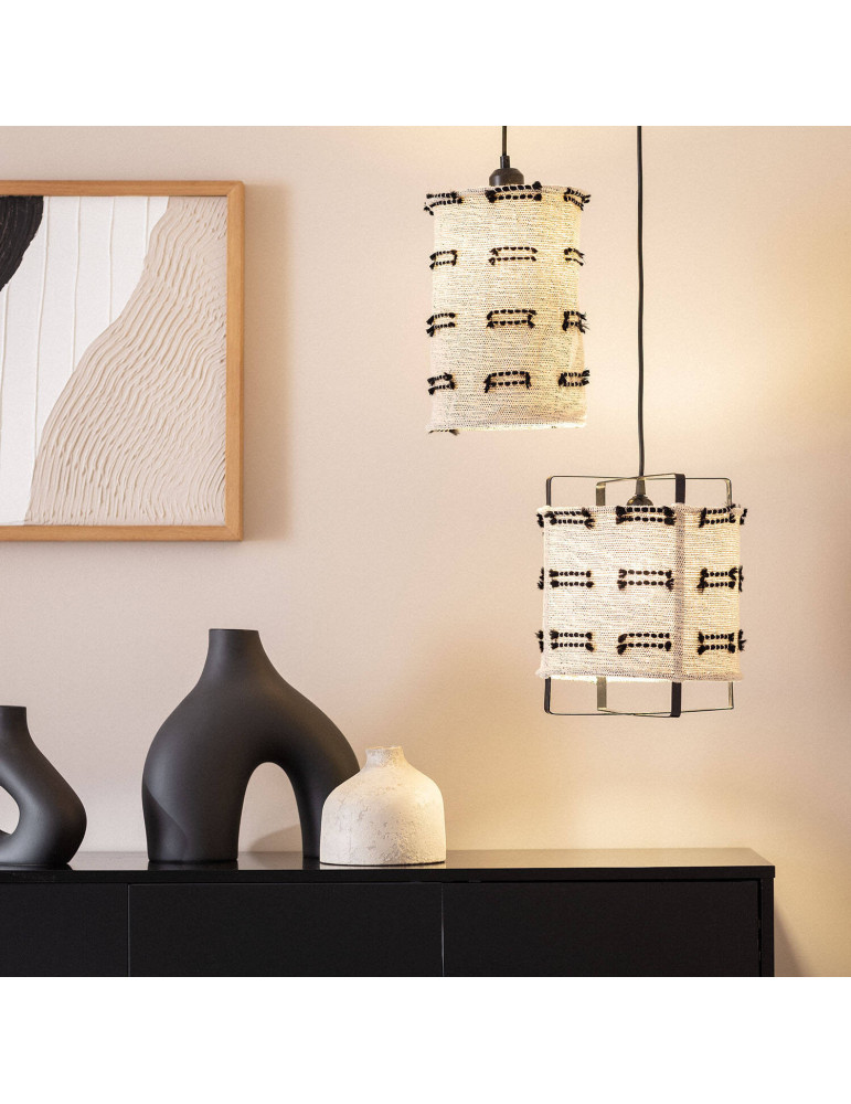 Suspension Bois et Coton Sioux