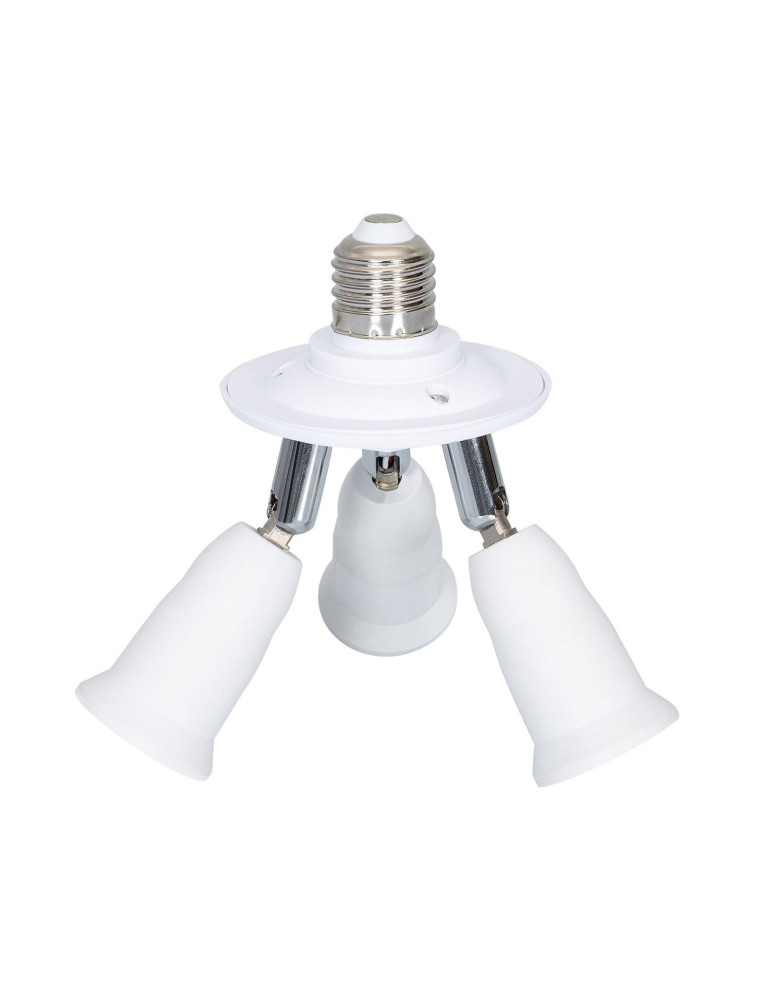 Adaptateur E27 à 3 Ampoules E27