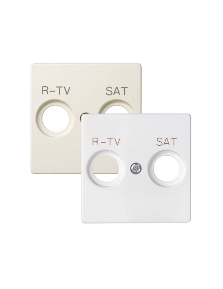 Plaque pour Prise TV + SAT SIMON 82 82097