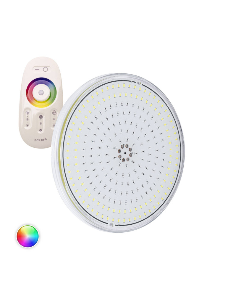 Ampoule LED Piscine Slim Submersible PAR56 RGBW 12V DC 20W IP68