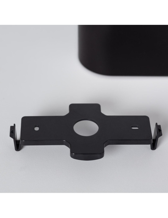 Plafonnier Space Double Noir avec Ampoule GU10