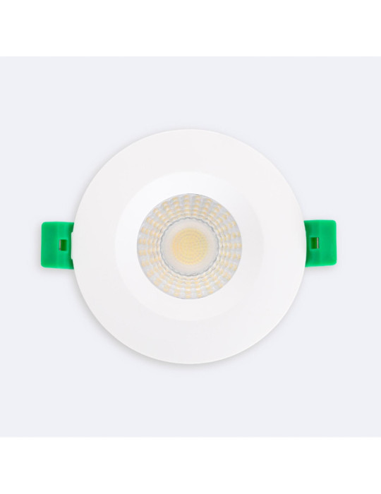 Spot Downlight Ignifuge LED 5-8W Rond Dimmable IP65 Coupe Ø 65 mm