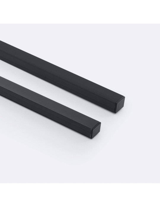 Profilé Aluminium en Saillie avec Capot Continu pour Ruban LED jusqu'à 15 mm