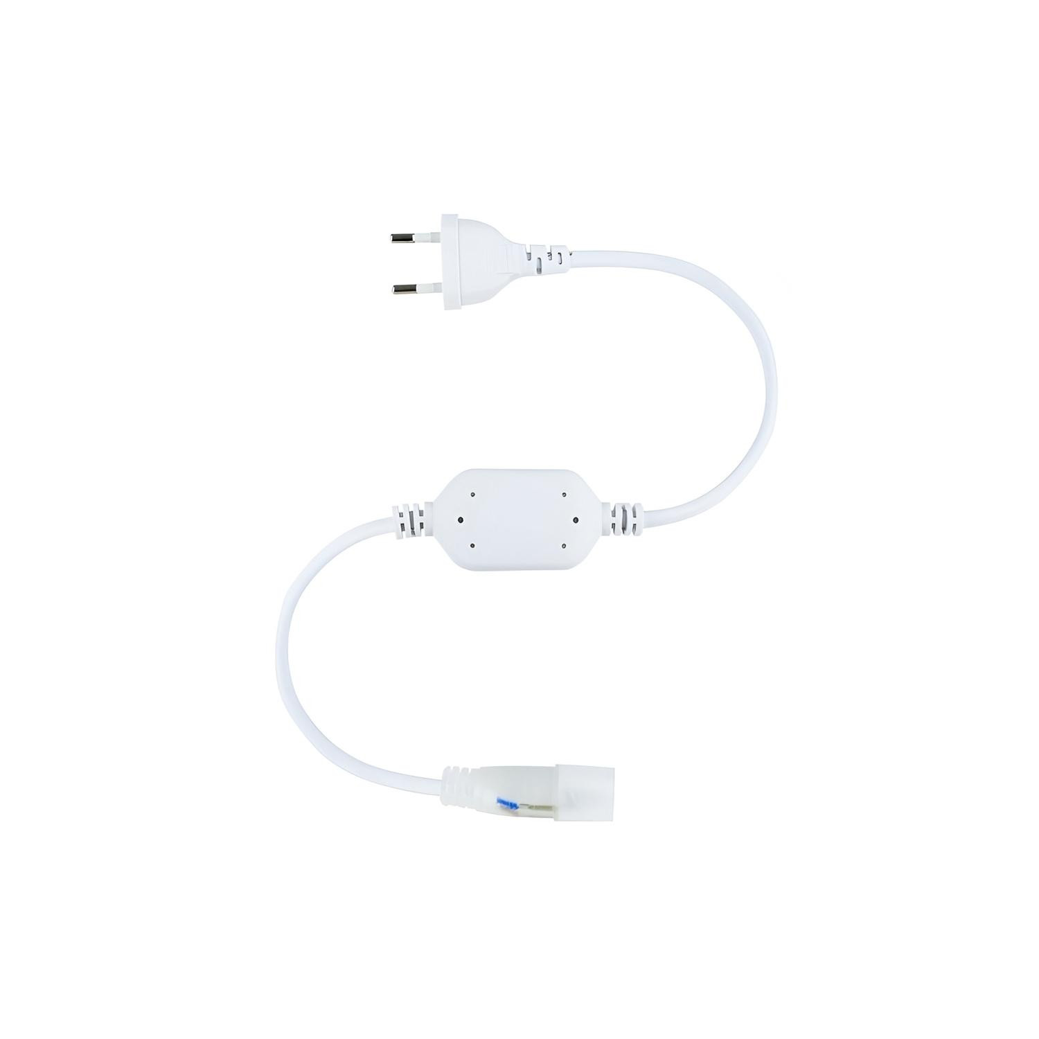 Câble rectificateur Ruban Néon LED Dimmable 220V Circulaire SFLEX17 Blanc