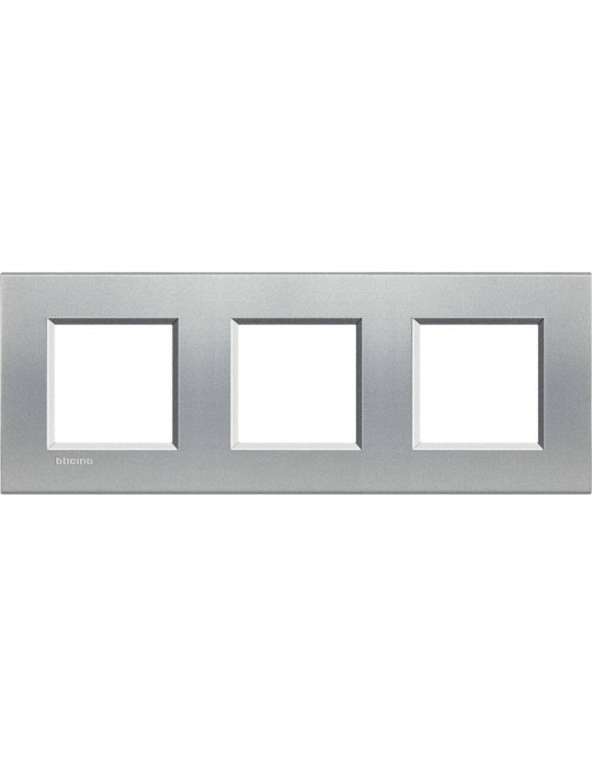 Platine Carée 3x2 Modules BTicino Living Light LNA4802M3BI