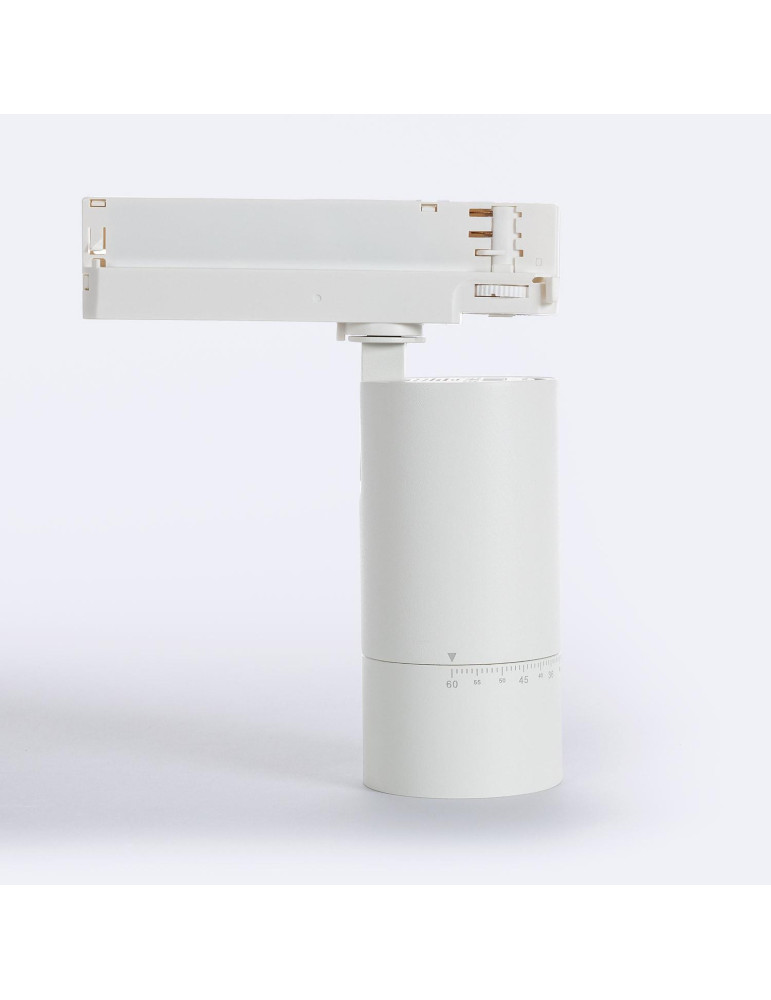 Spot LED sur Rail Triphasé 20W Wild CCT Multi-Angle 24-60º