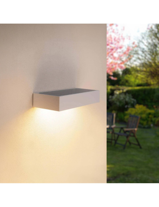 Applique Murale LED Extérieure 6W Karl Solaire Blanche