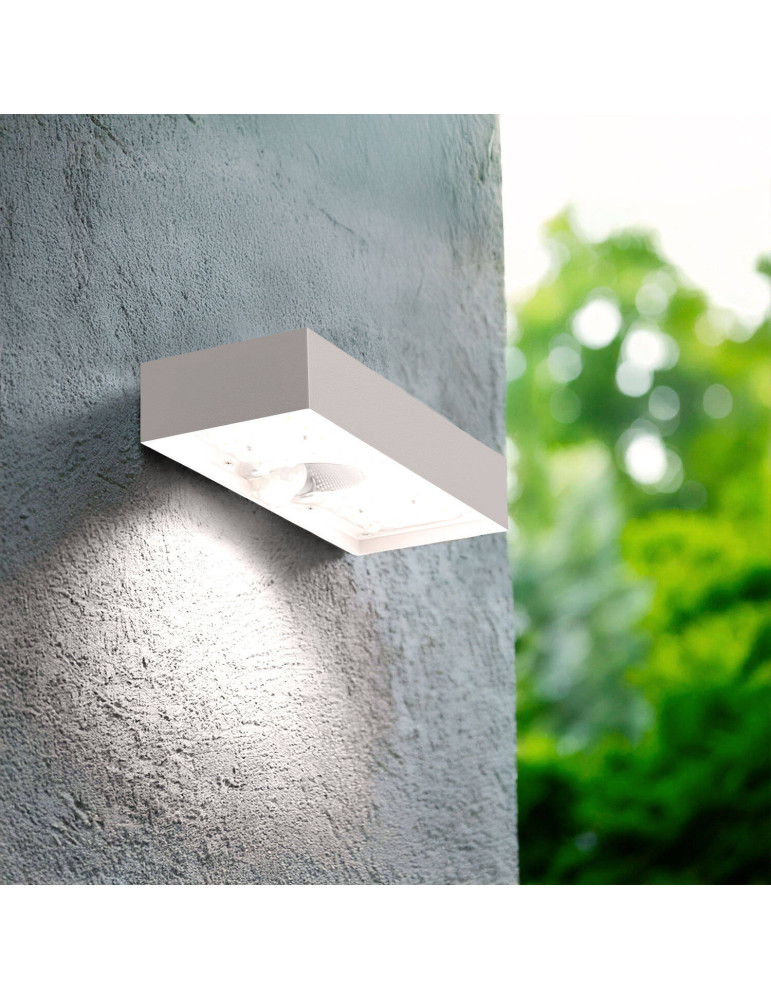 Applique Murale LED Extérieure 6W Karl Solaire Blanche