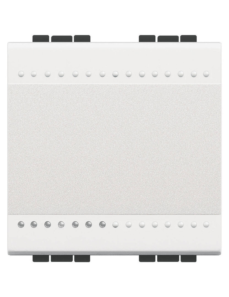 Interrupteur Simple 2 Modules 16 AX 250V AC Borne Auto BTicino Living Light N4001M2A Interrupteur Simple 2 Modules 16 AX 250V AC Borne Auto BTicino Living Light N4001M2A